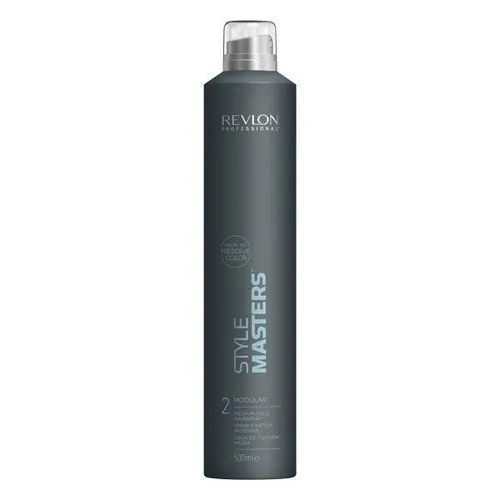Revlon Professional Style Masters Modular Haarspray 500 ml - Hochwertiges Haarspray für jedes Styling. Der ultrafeine Sprühnebel sorgt für starken Halt ohne Rückstände. Einfach auszubürsten und optimal für Männer und Frauen geeignet.