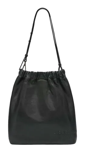 Liebeskind Berlin Hobo M CLOUD SHEEP NATURAL black - Umhängetasche aus hochwertigem Schafsleder, stilvoll und luxuriös, perfekt für modebewusste Frauen.