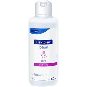Baktolan® lotion care Hautpflegelotion 350 ml - Feuchtigkeitsspendend für normale Haut - Die Baktolan® lotion care Hautpflegelotion unterstützt die tägliche Hand- und Körperpflege für normale Haut. Mit pflanzlichen Ölen und Vitamin E zieht sie schnell ein und hinterlässt ein geschmeidiges Hautgefühl.