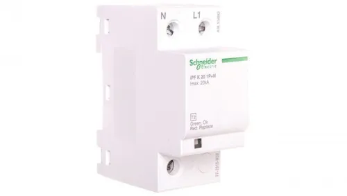 Ogranicznik przepięć Typ T2 1P+N/PE 65kA 1,5kV iPF20 A9L15692