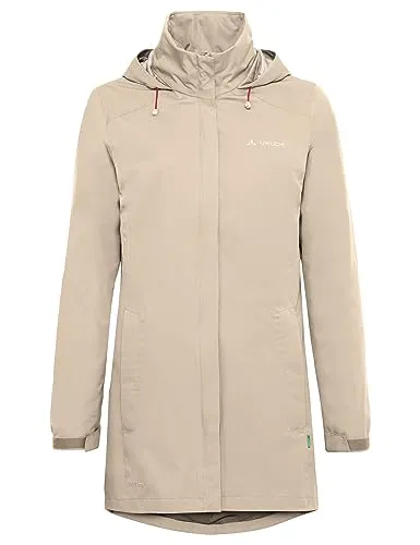 VAUDE Damen Funktionsjacke Wo Escape Parka - Funktionsjacke für Damen, wasser- und winddicht, aus recyceltem Polyester und mit Eco Finish PFC-frei, ideal für ganzjährige Outdoor-Aktivitäten.