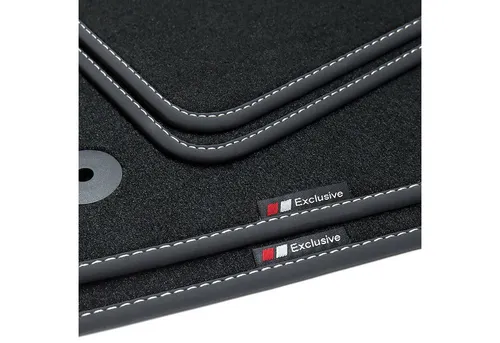 Exclusive Design Fußmatten für Citroen DS3 (2010-2019) - Set aus 4 passgenauen Velours-Fußmatten für Citroen DS3, leicht zu reinigen und mit Antirutsch-Beschichtung. Ideal für den Innenraum, sorgt für einen stilvollen Look und optimalen Schutz.