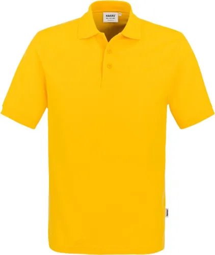 HAKRO Poloshirt Classic 810 in Sonne - Größe M - Herren Poloshirt Classic 810 aus 100% Baumwolle, mit bruchsicheren Knöpfen und angenehmem Tragekomfort. Ideal für Freizeit und Business.