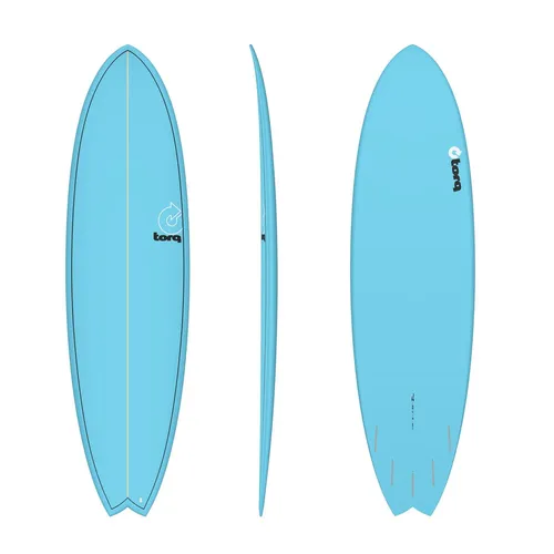 Surfboard TORQ Epoxy TET 7.2 MOD Fish Blue  TOP EBAY ANGEBOT