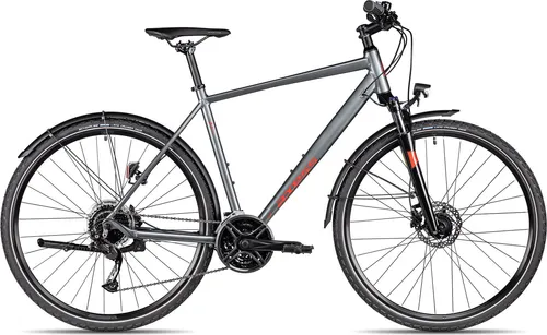 Axess Crossrad VERIS STREET 28 Zoll, 27 Gang Shimano - Das Axess Veris Street Crossrad kombiniert sportliches Design mit praktischen Features. Ideal für Stadt und Gelände, mit 27-Gang Kettenschaltung und zuverlässigen Scheibenbremsen für sicheres Fahren.