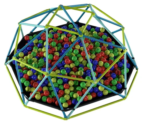 TP Toys Klettergerüst "Metal Dome" - Das TP Toys Klettergerüst "Metal Dome" vereint Klettern und Sandspielen in einem robusten Outdoor-Gerät. Perfekt für aktive Kinder und fördert die motorischen Fähigkeiten.