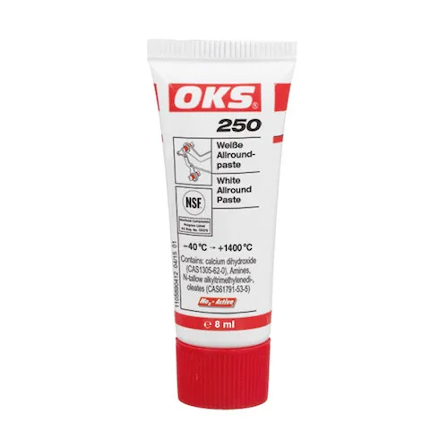 OKS 250 Weiße Allround- Paste, 8 ml Tube Schmiermittel Gleitmittel hoher Korrosi
