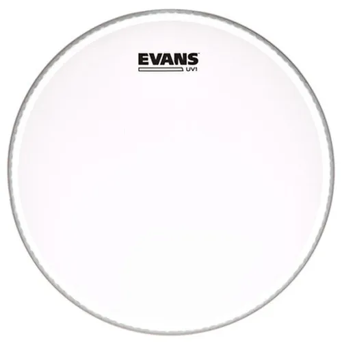 Evans B08UV1 UV1 beschichtetes Schlagfell - 13-Zoll-Trommelkopf, langlebige UV-Beschichtung für unvergleichliche Klangqualität und Haltbarkeit