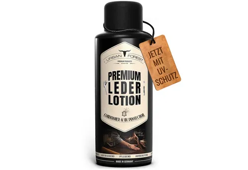 URBAN FOREST Lederlotion Haushalt und Auto, für Glattleder 500 ml Lederpflege (1 St), 500ml