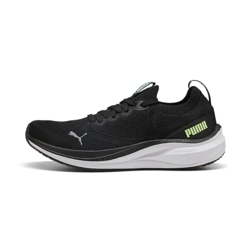 Puma Skyrocket Lite Adult Unisex Straßen-Laufschuh, 2 Engineered Black-Fizzy Light-Mint MELT, 37.5
