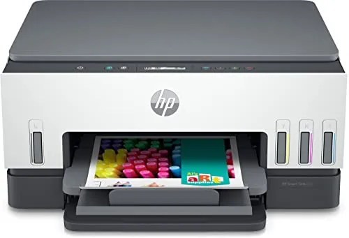 HP Smart Tank 670 - Multifunktionsdrucker - Multifunktionsdrucker für hohe Druckvolumen, mit nachfüllbarem Tintentanksystem für kosteneffizientes Drucken und einfache Wartung.