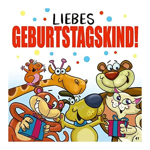 Depesche 11661-041 - Glückwunsch-Karte mit Musik, witzige Geburtstags-Karte mit farbenfrohem Motiv, passendem Spruch und Innentext, inkl. Umschlag, 17 x 16,5 cm