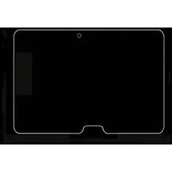 4x Displayfolie für Samsung Galaxy Tab 4 10.1 Displayschutzfolie silber Diamant