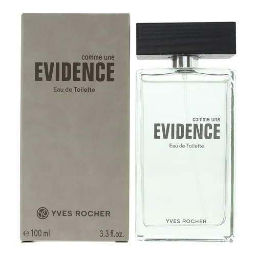 Yves Rocher Comme Une Evidence Homme Eau de Toilette 100ml - Herrenparfüm, erfrischender Duft mit eleganten Noten, ideal für den täglichen Gebrauch und besondere Anlässe.
