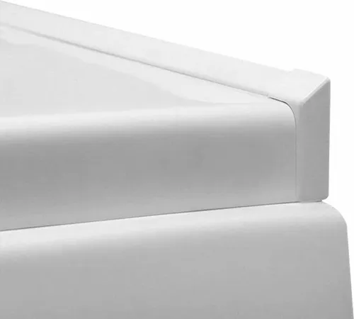 Polysan Abdeckleiste für Badewanne - 1950 mm, 2 St., Weiß 91020 - Sanitärinstallation mit eleganter Abdeckleiste, die Silikonfugen unsichtbar macht und Unebenheiten kaschiert. Perfekt für ein modernes Bad!
