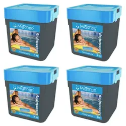 Miganeo Chlorgranulat 4 x 5 kg - schnelllöslich für effektive Wasserdesinfektion - Gartenwerkzeuge - Hochwirksames, schnelllösliches Chlorgranulat zur sicheren Desinfektion von Wasser, ideal für Pools und Teiche.