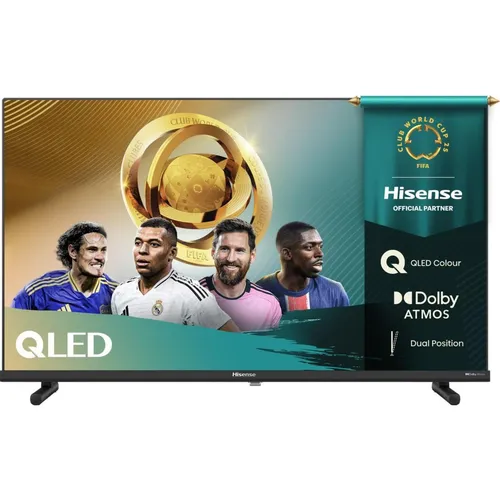 Hisense 40A5Q 40" Full HD QLED Smart TV - Fernseher mit brillanter QLED-Technologie, 102 cm Bildschirmdiagonale, 2x HDMI, 2x USB und integriertem HD Triple Tuner für erstklassigen Fernsehempfang.