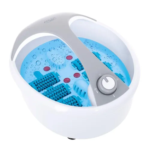 Adler Fußmassagegerät AD 2177 - Entspannen Sie Ihre Füße mit Akupressur und Vibration - Massagegerät für entspannende Fußmassagen, 450 W Leistung und 5,6 L Volumen für ein intensives Massageerlebnis.