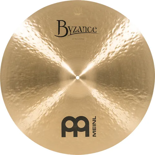 MEINL B23MR Byzance Traditional Medium Ride 23 AL Becken - Hochwertiges Percussion-Becken für vielseitige Klangerlebnisse, ideal für professionelle Musiker und anspruchsvolle Auftritte.