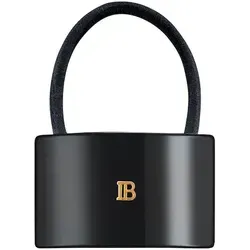 Balmain Hair Couture Cellulose Acetate Haargummi - Haarspangen aus strapazierfähigem Zelluloseacetat, hypoallergen und sanft zum Haar, ideal für stilvolle Zopf-Frisuren mit 18-karätigem vergoldeten "B"-Logo.
