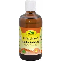 Singulares Sacha Inchi Öl 100 ml - Hochwertiges Pflanzenöl für Hunde & Katzen, reich an Omega 3 Fettsäuren und ideal für sensible Tiere. Perfekte Ergänzung zur Tierernährung.