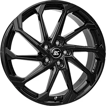 RC-Design RC36 Alufelge schwarz glanz 8x20 ET43 - Stylische RC-Design RC36 Alufelge in schwarz glanz, perfekt für einen sportlichen Look. Ideal für PKWs mit LK5/114.3 und ML65.1. Hochwertige Verarbeitung für lange Haltbarkeit.