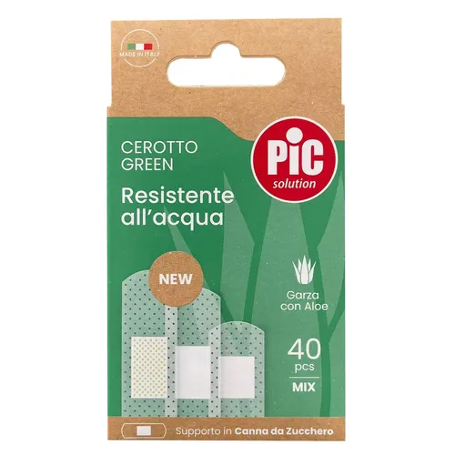 Cerotto Green Canna Aloe Mix Pic Solution 40 Pezzi