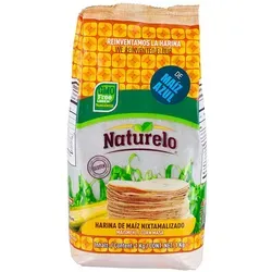 Harina de Maiz Azul Nixtamalizado NATURELO 1Kg