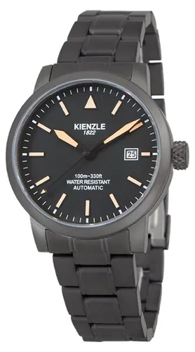 Kienzle Automatischer Flieger IPB Militär - Robuste Armbanduhr mit 39 mm Edelstahlgehäuse, Saphirglas und leuchtenden Ziffern. Ideal für den täglichen Einsatz und wasserdicht bis 100 m.