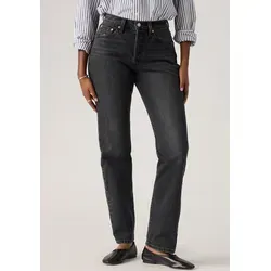 LEVI'S LV Jeans 501 CURVE BLACKS Damen Stretch-Jeans, Gr. 31 - Bequeme Damen-Stretch-Jeans von Levi's® mit gerader Beinform und hoher Leibhöhe. Vielseitig kombinierbar und aus widerstandsfähigem Denim, ideal für Freizeitaktivitäten.