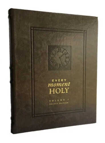 Every Moment Holy, Volume 1 (Pocket Edition) - Bücher, wunderschön gebundenes Gebetbuch für den Alltag, inspiriert von Douglas Kaine McKelvey, ideal für spirituelle Momente und persönliche Reflexion.