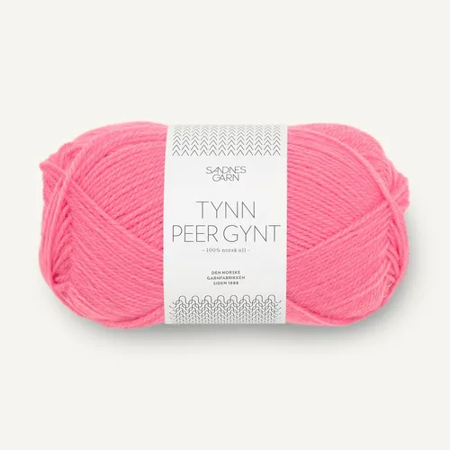 TYNN PEER GYNT von SANDNES GARN - BUBBLEGUM PINK (4315) - 50 g / ca. 205 m Wolle