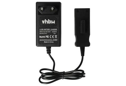 vhbw passend für Gardena THS Li-18/42 Telescopic Accu Hedge Trimmer Universal-Ladegerät