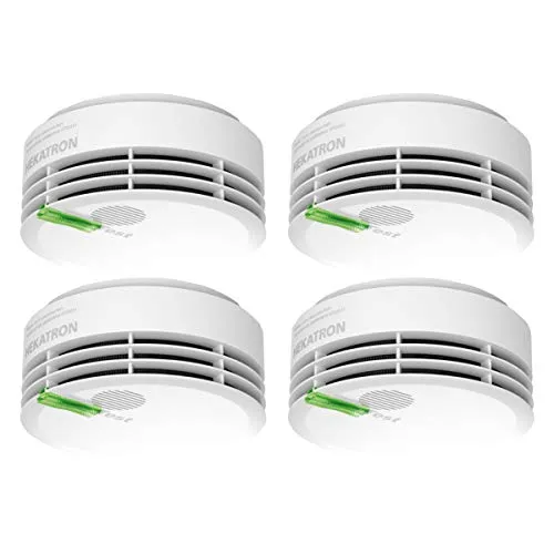 Hekatron Genius Plus Rauchmelder - Rauchmelder mit App-Unterstützung für umfassende Auswertungsmöglichkeiten und 10 Jahre Batterielebensdauer. Ideal für zuverlässigen Brandschutz in jedem Zuhause.