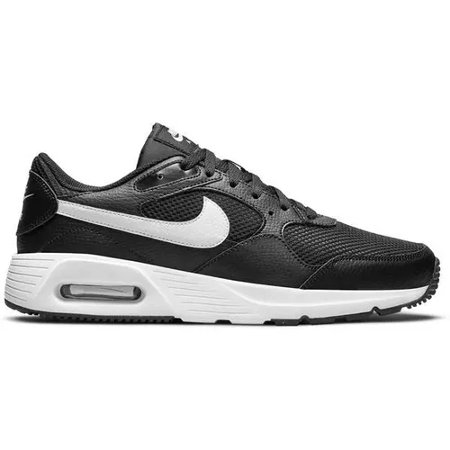 Nike Herren Air Max Sneaker - Schwarz, Größe 44.5 EU, optimale Dämpfung und flexibles Laufgefühl für höchsten Tragekomfort
