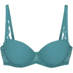 Triumph Amourette BH Damen, Türkis (Quiet Turquoise) 90F - Funktionsunterwäsche mit nahtloser Verarbeitung für optimalen Tragekomfort und elegante Silhouette.