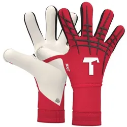 T1TAN Torwarthandschuhe Erwachsene, Red BEAST, Größe 7 - Hochwertige Torwarthandschuhe in Rot, Größe 7, ideal für Fußballspieler, bieten optimalen Grip und Schutz für ein sicheres Spiel.