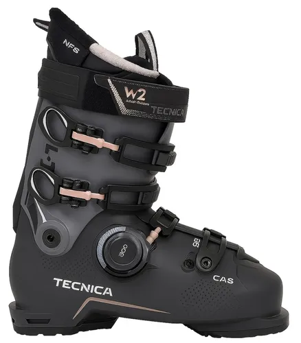 TECNICA Damen Ski-Schuhe MACH BOA MV 95 X W GW – Komfort für den Berg - Der Mach BOA 95 W bietet eine anatomisch geformte Passform und ein weiches Futter für höchsten Komfort. Ideal für Frauen, die unbeschwerten Spaß auf der Piste erleben möchten.