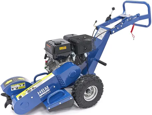 Baumstumpffräse Stubbenfräse 420ccm Benzin 15 PS 4-Takt-OHV Erdfräse Baumstumpf
