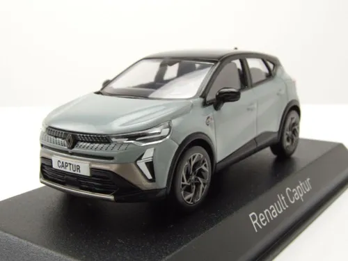 Renault Captur Esprit Alpine 2024 Rafal-Grau und Schwarz 1:43 Norev - Detailgetreues Modellauto im Maßstab 1:43, hochwertige Verarbeitung aus Metall und Kunststoff, ideal für Sammler und Autofans.