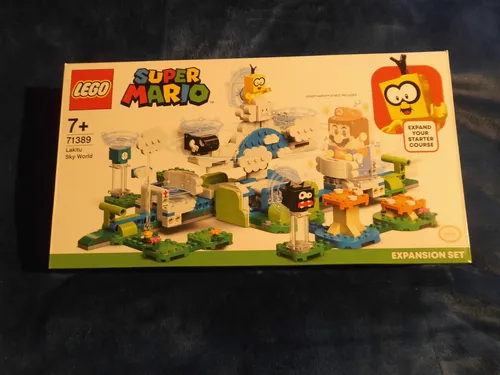 LEGO® Super Mario 71389 Lakitus Wolkenwelt – Erweiterungsset - LEGO (R) Komplette Sets & Packs, erweitere dein Super Mario Erlebnis mit diesem kreativen Set, das spannende Abenteuer in der Wolkenwelt bietet.