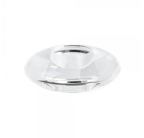 Lambert Kyo Teelichthalter Klar (10cm) - Eleganter Kerzenhalter - Kerzenständer aus hochwertigem Material, handgefertigt und ideal für stimmungsvolle Beleuchtung in jedem Raum.