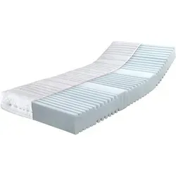 Kaltschaummatratze 80 x 200 cm | Ortho-PUR | Ravensberger Matratzen - Hochwertige Kaltschaummatratze mit 7 Liegezonen für optimale Körperanpassung. RG 40 sorgt für Stabilität und Langlebigkeit, während die spezielle Schaummischung Feuchtigkeit reguliert und Wärme abführt. Ideal für erholsamen Schlaf.