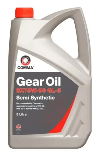 Comma Getriebeöl COMMA SX75W90 GL-5 SX5L – Hochleistungs-Getriebeöl - Hochleistungs-Getriebeöl für maximale Leistung und Schutz. Ideal für anspruchsvolle Anwendungen und sicheres Fahren.