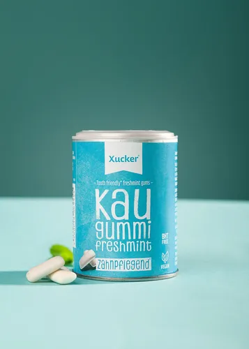 Xylit-Kaugummis Freshmint Dose, 100g (54,90 EUR/kg)