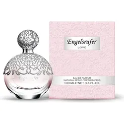 Engelsrufer Love Eau de Parfum Spray 100 ml - Eau de Parfum für Damen, himmlisch femininer Duft inspiriert von der Liebe, mit Noten von Mandarine, Jasmin und harmonischen Hölzern für ein unvergessliches Dufterlebnis.