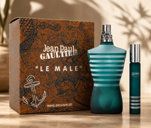 Jean Paul Gaultier Le Male Eau de Toilette Geschenkset 125ml + 20ml - Parfüm-Geschenksets mit dem ikonischen Duft von Jean Paul Gaultier, perfekt für besondere Anlässe und zum Verschenken.