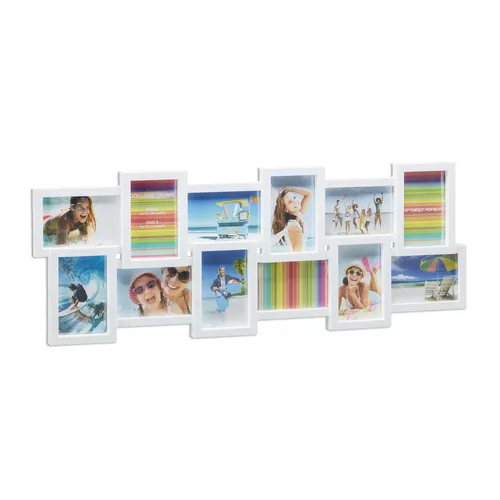 Bilderrahmen collage Fotocollage Rahmen Wandbilderrahmen Kunststoff 800 g
