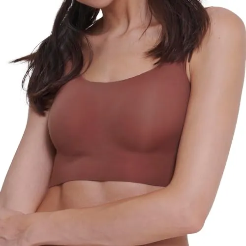 sloggi Bustier Zero Feel 2.0 - Nahtloser Komfort mit herausnehmbaren Pads - Funktionsunterwäsche mit innovativer Dot Bonding-Verarbeitung für zusätzlichen Halt. Das Bustier bietet ein sanftes Tragegefühl aus GRS-zertifizierter Mikrofaser und ist super dehnbar.