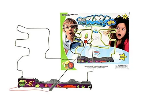 Toi-Toys 52060A Klassiker Heißer Draht für Kinder Geschicklichkeitsspiel Gemeinschaftsspiel Jungen Mädchen Kinderspielzeug Spielzeug Spiel